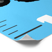 Poster Carton de transport mignon graphique de croissance (Coin)