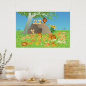 Poster Carton Lion Pride imprimé personnalisé (Cuisine)