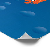 Poster Carton mignon Marine Life & Rainbow Custom (Coin)