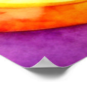 Poster Cartoon à fruits tropicaux (Coin)