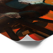 Poster Cartoon Ape (Coin)