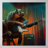 Poster Cartoon Ape (Devant)