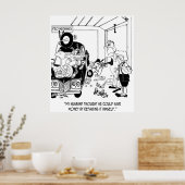 Poster Cartoon automatique 9204 (Cuisine)
