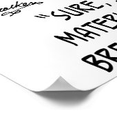 Poster Cartoon chimique 8791 (Coin)