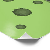 Poster Cartoon couleur Autoroute et voitures Cool Arrière (Coin)