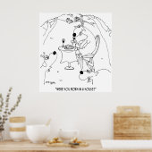 Poster Cartoon de chèvre 6928 (Cuisine)