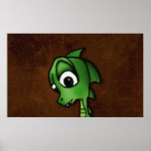 Poster Cartoon Dragon (Devant)