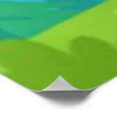 Poster Cartoon Eagle on Rock – Cute Vector Character (Coin)