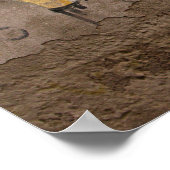 Poster Cartoon Fish Street Art de Las Palmas (Coin)