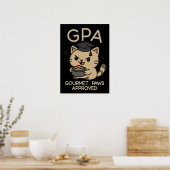 Poster Cartoon Funny Scholar Thon Patrouilles (Cuisine)