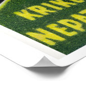 Poster Cartoon Man Shouting Czechoslovakia Mid-Century (Coin)