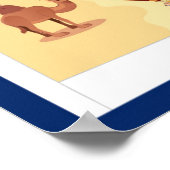 Poster Cartoon Map of Egypt (Coin)