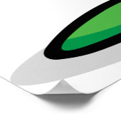 Poster Cartoon Martian (Coin)