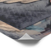 Poster Cartoon Moose, Funny Saying, Color Pencil Sketch (Coin)