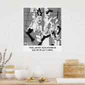 Poster Cartoon passager 5224 (Cuisine)