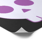 Poster cartoon skull with crown design (Coin)