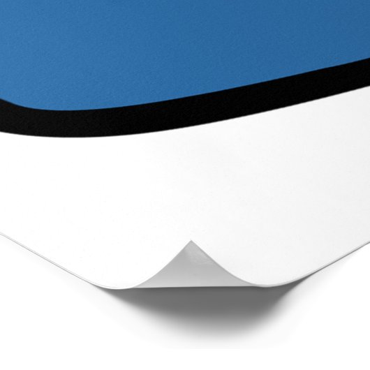 Poster Cartoon Steamship sur Ocean Waves Art nautique (Coin)