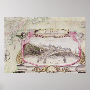 Poster Cartouche du Québec