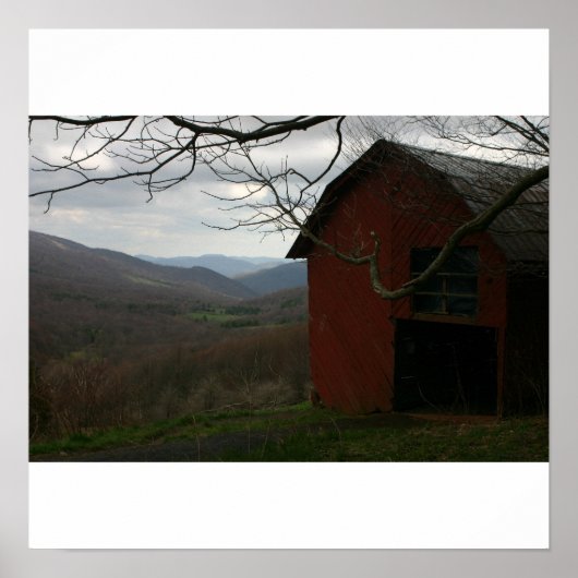 Poster Carver Gap, Appalachian Trail (Devant)