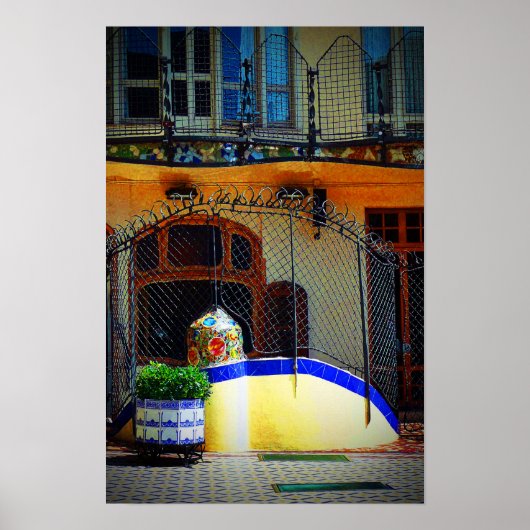 Poster Casa Batllo Barcelona Espagne (Devant)