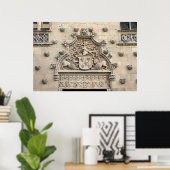 Poster Casa de las Conchas, Salamanque (Bureau à domicile)