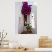 Póster casa mediterránea poster (Keuken)