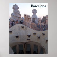 Casa Milà de Barcelone par Antoni Gaudí