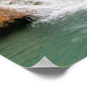 Poster Cascadas de Agua Azul, Chiapas, Mexique (Coin)