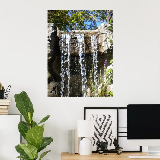 Poster Cascade (Bureau à domicile)