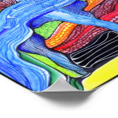 Poster Cascade (Coin)