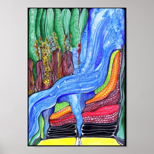 Poster Cascade (Devant)