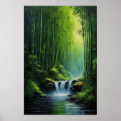 Poster Cascade à Emerald Grove (Devant)