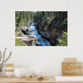 Poster Cascade canadienne pittoresque, chutes Stanley (Cuisine)