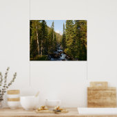 Poster Cascade Creek à Grand Teton (Cuisine)