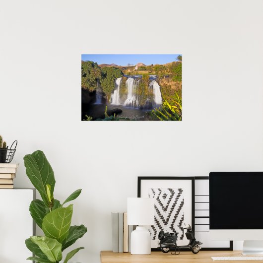 Poster Cascade d'Ampefy, Madagascar (Bureau à domicile)