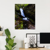 Poster Cascade dans la forêt enchantée (Bureau à domicile)