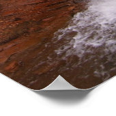 Poster Cascade dans la région de Moab (Coin)