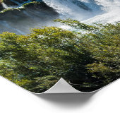 Poster Cascade dans le Parc national de Krka - Dalmatie,  (Coin)