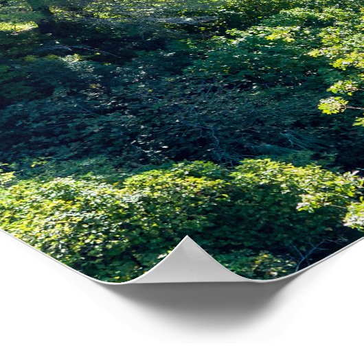 Poster Cascade dans le Parc national de Krka - Dalmatie, (Coin)