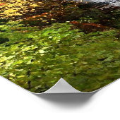 Poster Cascade d'automne (Coin)