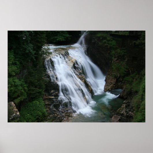 Poster Cascade de Bad Gastein (Devant)