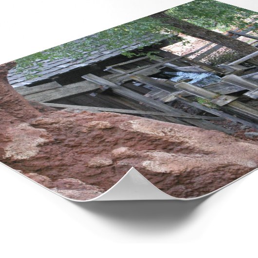 Poster Cascade de Big Thunder Mountain Railroad (Coin)