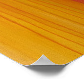 Poster Cascade de Colorburst Explosion Abstraite (Coin)