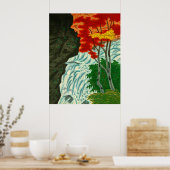 Poster Cascade de Dragon Head à Nikko Maeda Masao 1944 (Cuisine)