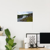 Poster Cascade de Fossarrett, Islande (Bureau à domicile)