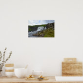 Poster Cascade de Fossarrett, Islande (Cuisine)