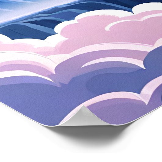 Poster Cascade de Galaxy (Coin)