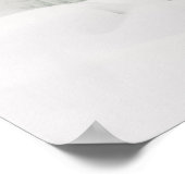 Poster Cascade de Godafoss, hiver, Islande (Coin)