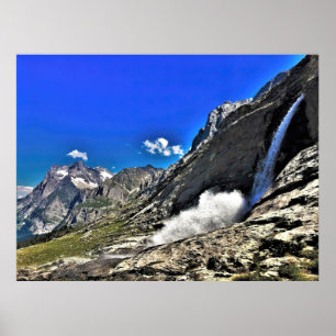 Poster Cascade de Grindelwald