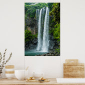 Poster Cascade de Jeongbang, Corée du Sud (Cuisine)